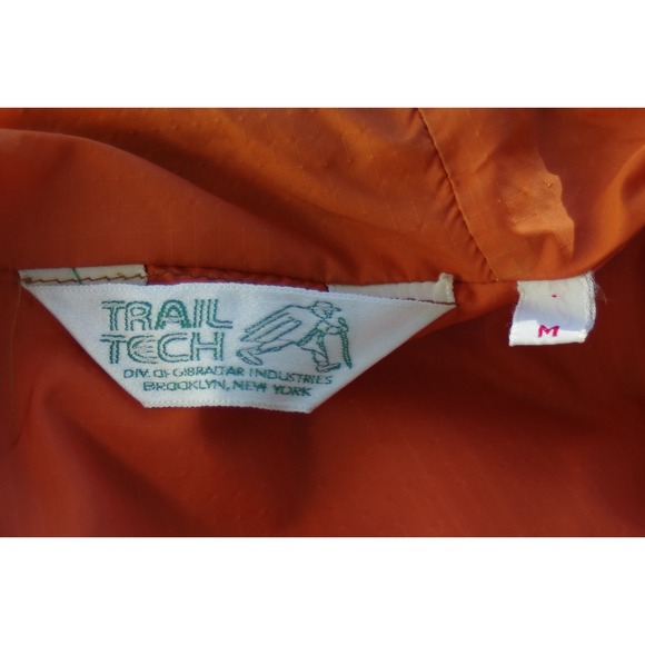 Trail Tech Gorpcore Outdoor Utility Jacket Tan Hooded VGUC Men's M - Picture 2 of 4